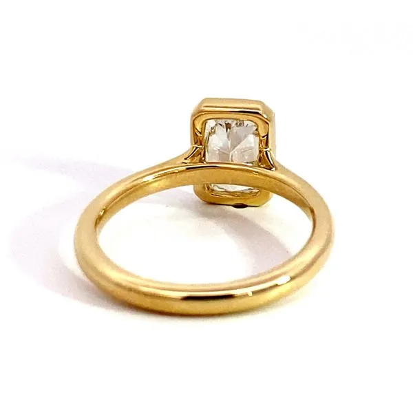 2.04 Lab Grown Engagement Rings With Center Stone 14 Karat Yellow Gold LGD-RVR05032-GY77 - Brax jewelers Image 4 Brax Jewelers Newport Beach, CA