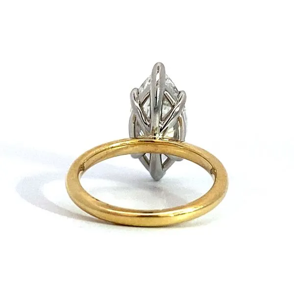 Engagement Ring with Lab Grown Center Stone Image 2 Brax Jewelers Newport Beach, CA