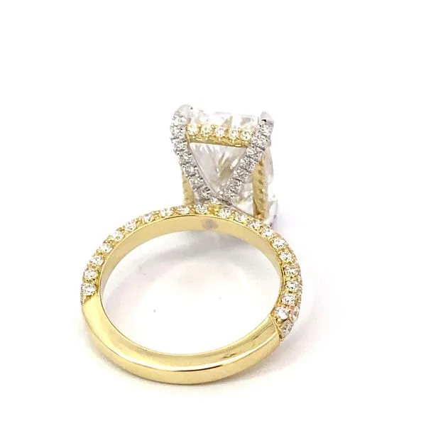 Engagement Ring with Lab Grown Center Stone Image 4 Brax Jewelers Newport Beach, CA
