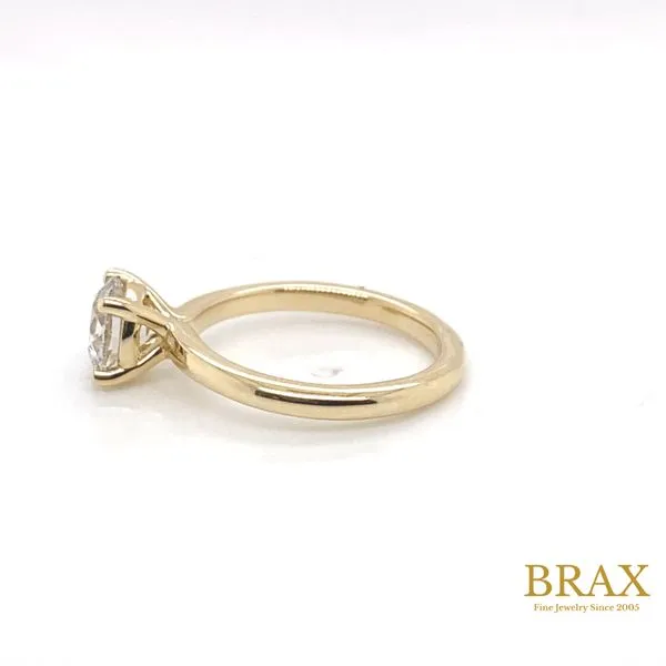 Round Diamond 1.52ct G SI1 Solitaire Engagement Ring in 14K Yellow Gold - IGI Certified - Brax Jewelers Image 3 Brax Jewelers Newport Beach, CA