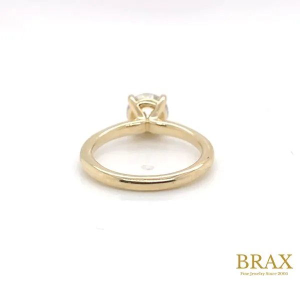 Round Diamond 1.52ct G SI1 Solitaire Engagement Ring in 14K Yellow Gold - IGI Certified - Brax Jewelers Image 4 Brax Jewelers Newport Beach, CA