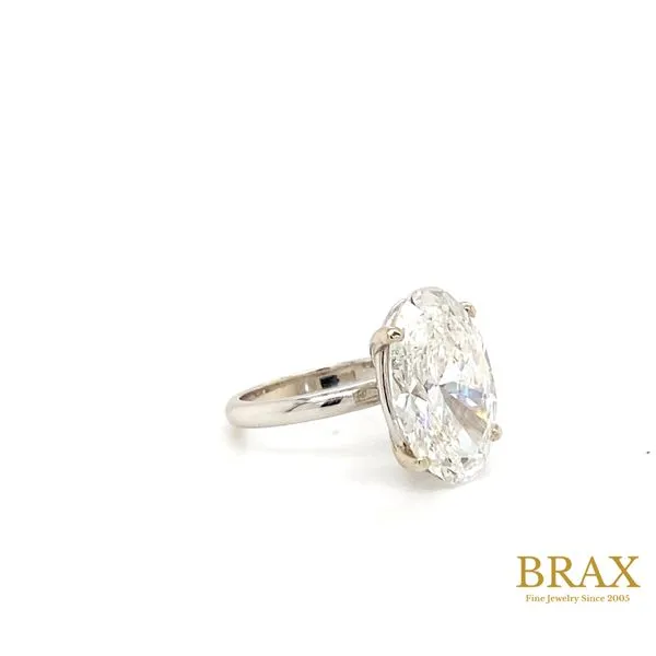 8.15 Lab Grown Engagement Rings With Center Stone 14 Karat - Brax jewelers Image 3 Brax Jewelers Newport Beach, CA