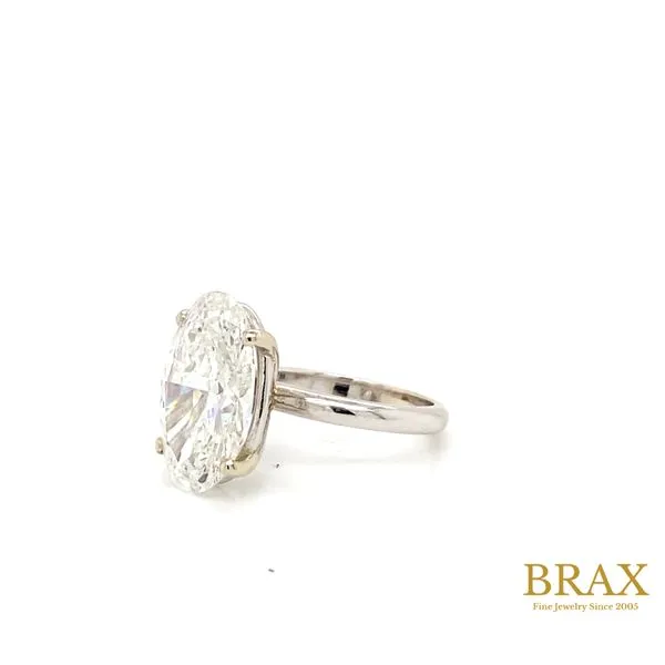 8.15 Lab Grown Engagement Rings With Center Stone 14 Karat - Brax jewelers Image 4 Brax Jewelers Newport Beach, CA