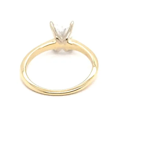 1.50Ct Radiant Cut Solitaire Engagement Ring Set In 14 Karat Two-Tone Gold SOL-150RAC-LD - Brax jewelers Image 3 Brax Jewelers Newport Beach, CA