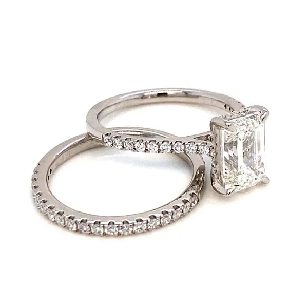 Engagement Ring with Lab Grown Center Stone Image 5 Brax Jewelers Newport Beach, CA