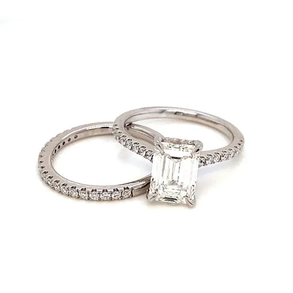 Engagement Ring with Lab Grown Center Stone Brax Jewelers Newport Beach, CA
