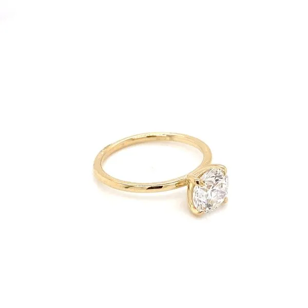 1.45 Lab Grown Engagement Rings With Center Stone 14 Karat Yellow Gold LGDJOR5529R150GY77 - Brax jewelers Image 2 Brax Jewelers Newport Beach, CA