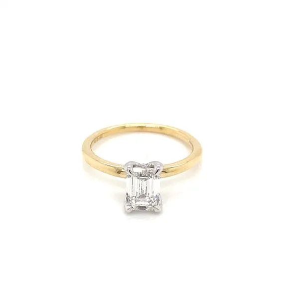 1.30 Lab Grown Engagement Rings With Center Stone 14 Karat Yellow Gold LGD-JOR5907X1-GT77 - Brax jewelers Brax Jewelers Newport Beach, CA