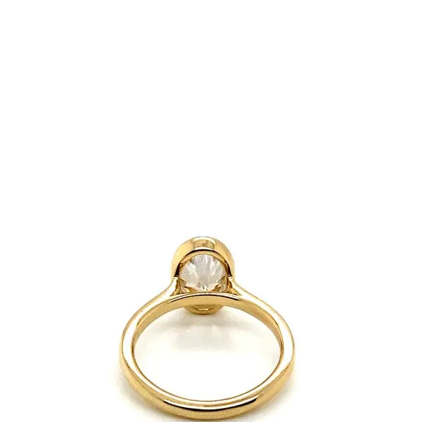 2.08 Solitaire Lab Grown Engagement Rings With Center Stone 14 Karat Yellow Gold  - Brax jewelers Image 2 Brax Jewelers Newport Beach, CA