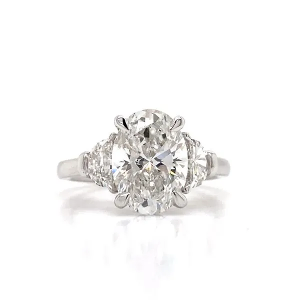 Engagement Ring with Lab Grown Center Stone Brax Jewelers Newport Beach, CA