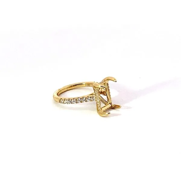 Engagement Ring Setting Only Image 3 Brax Jewelers Newport Beach, CA