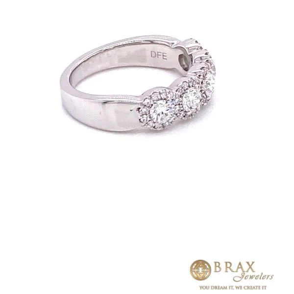 14K Diamond Wedding Band Image 3 Brax Jewelers Newport Beach, CA
