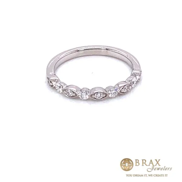 Wedding Band With 0.25Tw Round G Vs2 Diamonds Brax Jewelers Newport Beach, CA