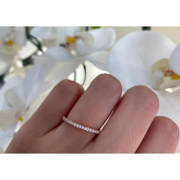 0.08 Diamond Wedding Bands - Women's 14 Karat Rose Gold SC55002544 - Brax jewelers Image 5 Brax Jewelers Newport Beach, CA