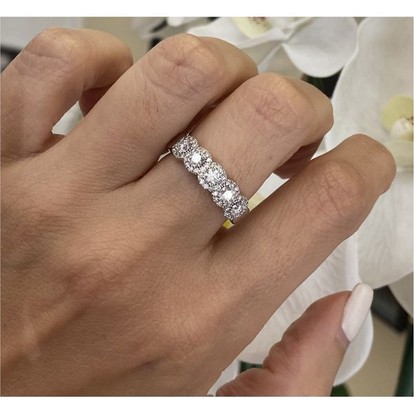 Fashion Ring With 1.07Tw Round G Vs2 Diamonds Image 3 Brax Jewelers Newport Beach, CA