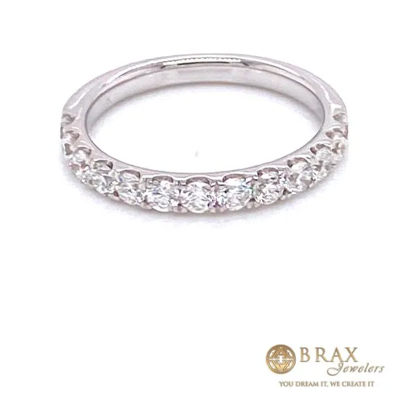 Natural Diamond Wedding Band With 0.78Tw Round G VS2 Diamonds Brax Jewelers Newport Beach, CA