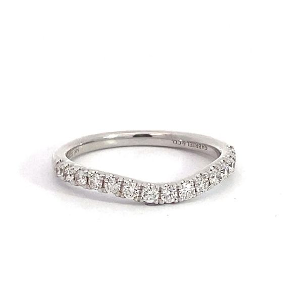 0.37Tw Lady's 14 Karat White Gold Natural Diamond Wedding Band Brax Jewelers Newport Beach, CA