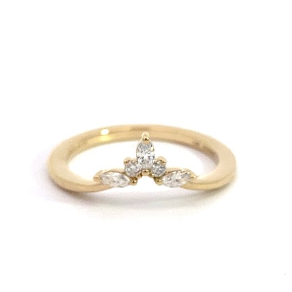 0.18Tw Lady's 14 Karat Yellow Gold Natural Diamond Wedding Band Brax Jewelers Newport Beach, CA