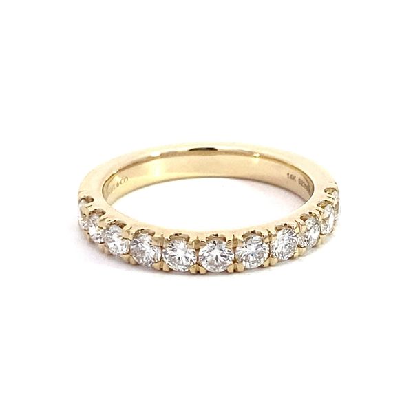 0.79Tw Lady's Natural Diamond Wedding Band Set In 14 Karat Yellow Gold Brax Jewelers Newport Beach, CA