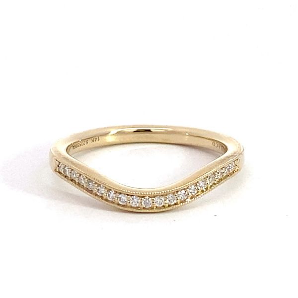 0.11Tw Lady's Natural Diamond Wedding Band Set In 14 Karat Yellow Gold Brax Jewelers Newport Beach, CA