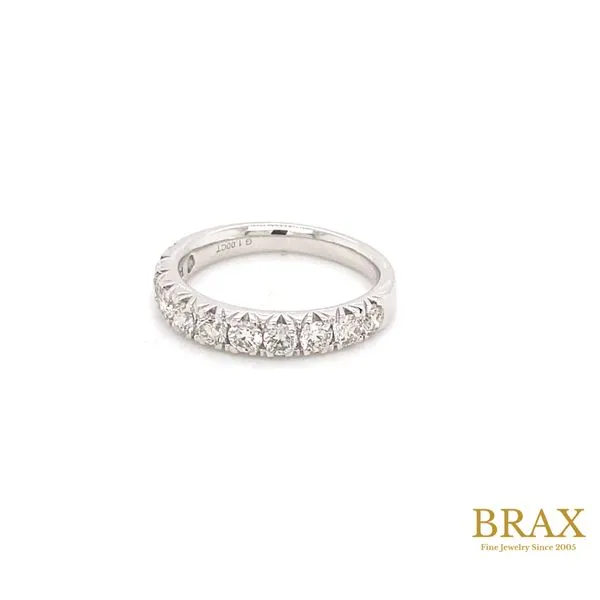 1.00 Diamond Wedding Bands - Women's 14 Karat White Gold 33301FGWG - Brax jewelers Image 3 Brax Jewelers Newport Beach, CA