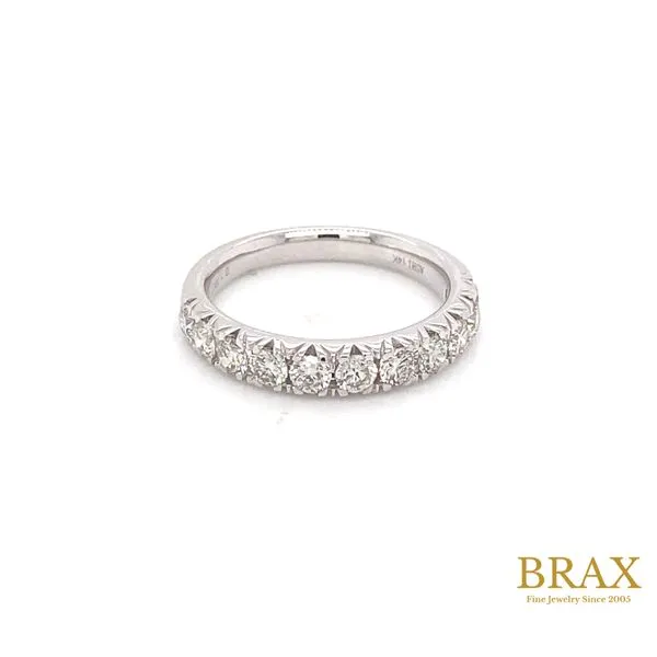 1.00 Diamond Wedding Bands - Women's 14 Karat White Gold 33301FGWG - Brax jewelers Brax Jewelers Newport Beach, CA
