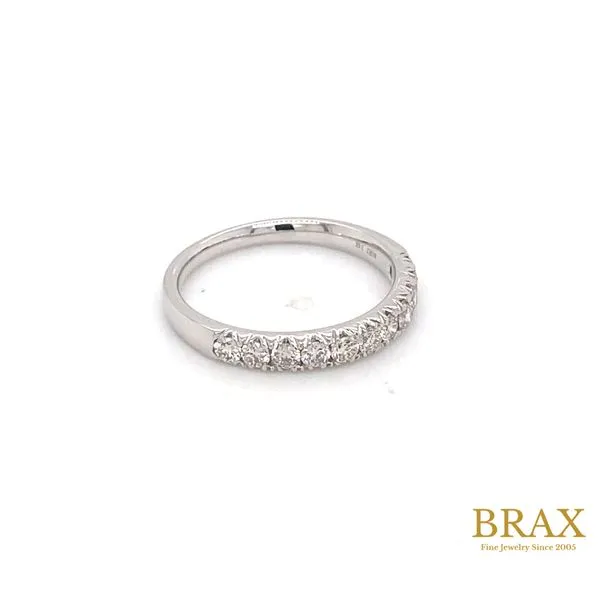 0.50 Diamond Wedding Bands - Women's 14 Karat White Gold 33303FGWG - Brax jewelers Image 2 Brax Jewelers Newport Beach, CA