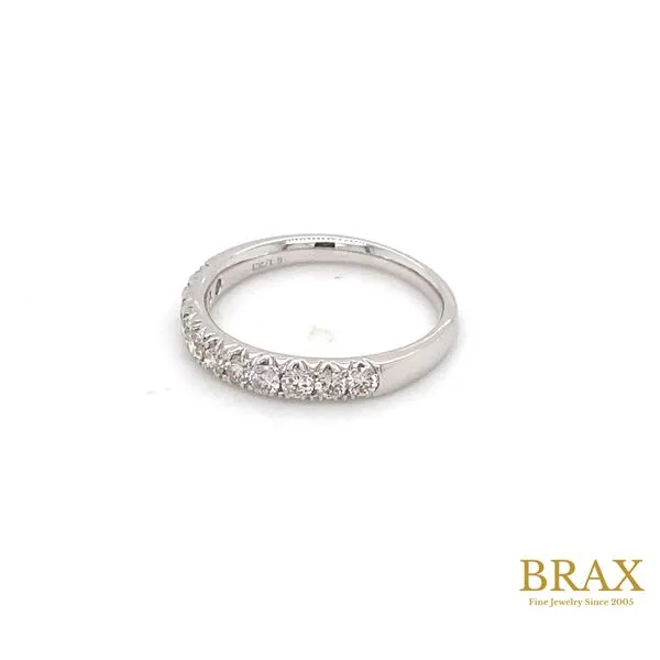 0.50 Diamond Wedding Bands - Women's 14 Karat White Gold 33303FGWG - Brax jewelers Image 3 Brax Jewelers Newport Beach, CA