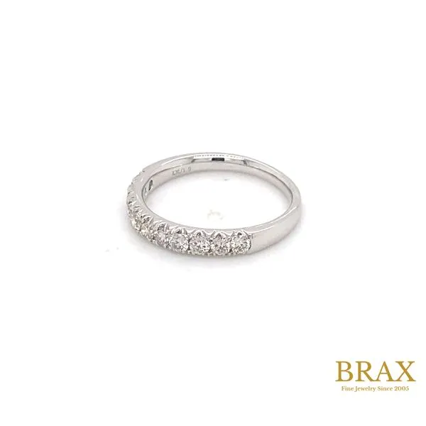 0.50 Diamond Wedding Bands - Women's 14 Karat White Gold 33303FGWG - Brax jewelers Image 3 Brax Jewelers Newport Beach, CA