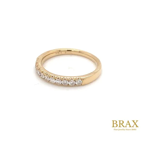 0.35 Diamond Wedding Bands - Women's 14 Karat Yellow Gold 33305FGYG - Brax jewelers Image 3 Brax Jewelers Newport Beach, CA