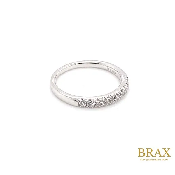 0.25 Diamond Wedding Bands - Women's 14 Karat White Gold 33306FGWG - Brax jewelers Image 2 Brax Jewelers Newport Beach, CA