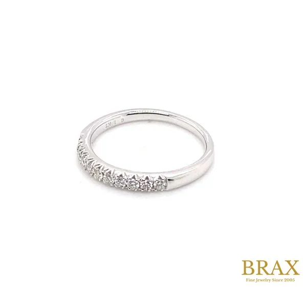 0.25 Diamond Wedding Bands - Women's 14 Karat White Gold 33306FGWG - Brax jewelers Image 3 Brax Jewelers Newport Beach, CA