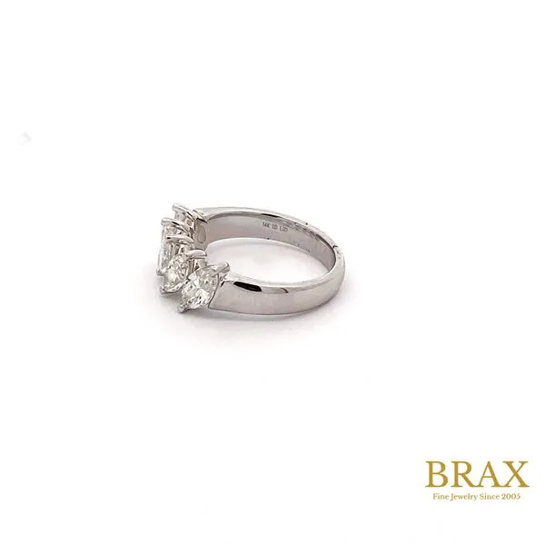 14K White Gold Diamond Wedding Band, 1.94ctw, Marquise Cut - Brax Jewelers Image 4 Brax Jewelers Newport Beach, CA