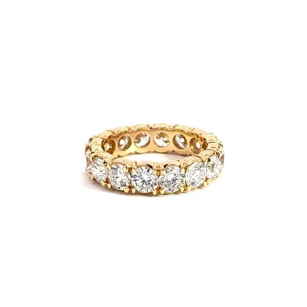 Christopher Design 4.47 Lady's Eternity Diamond Wedding Bands 14 Karat Yellow Gold - Brax Jewelers Brax Jewelers Newport Beach, CA