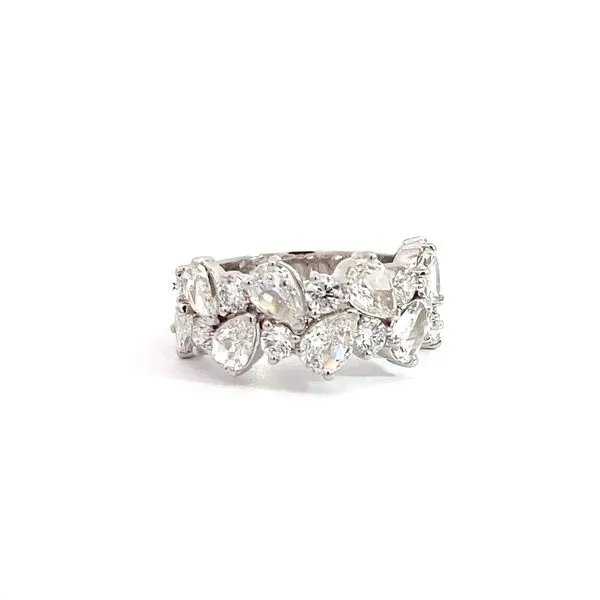 Christopher Design 1.98 Lady's  Diamond Wedding Bands 14 Karat White Gold - Brax Jewelers Brax Jewelers Newport Beach, CA