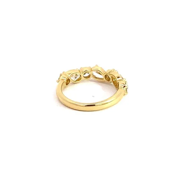 Christopher Design 0.64 Lady's Diamond Wedding Bands 18 Karat Yellow Gold - Brax Jewelers Image 4 Brax Jewelers Newport Beach, CA