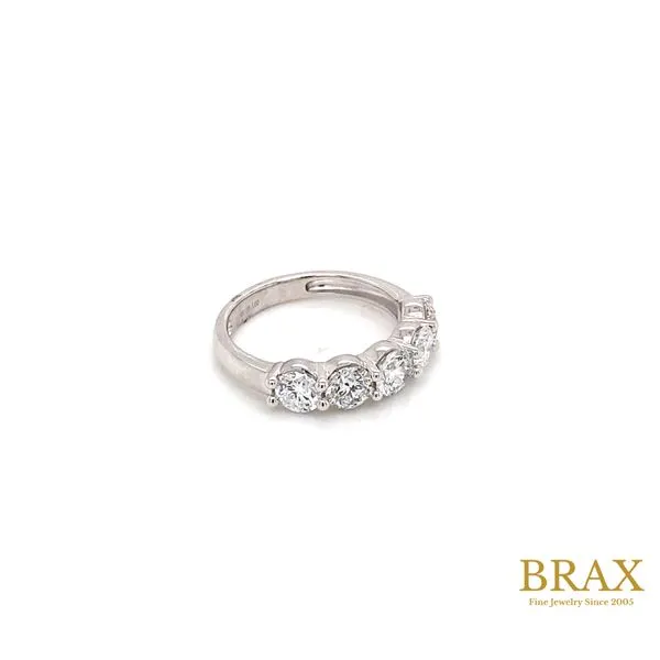 14K White Gold Diamond Wedding Band, 2.00ctw - Brax Jewelers Image 3 Brax Jewelers Newport Beach, CA