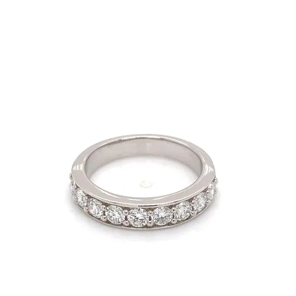 Lab Grown Diamond Wedding Band Image 2 Brax Jewelers Newport Beach, CA
