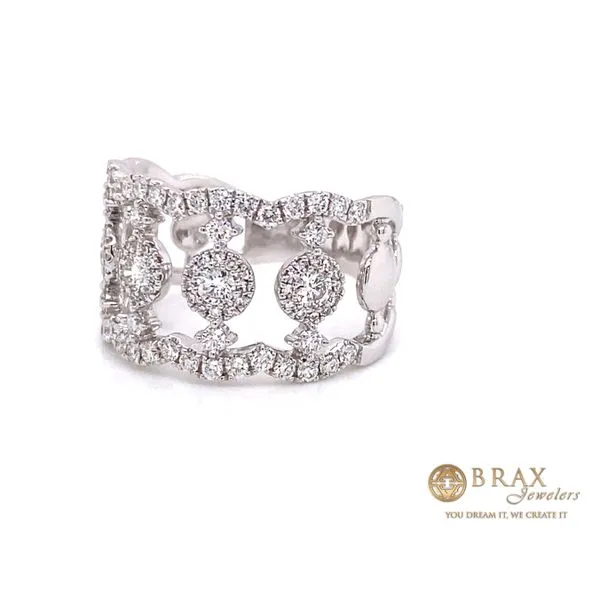 14 Karat White Gold Diamond Fashion Ring Image 2 Brax Jewelers Newport Beach, CA