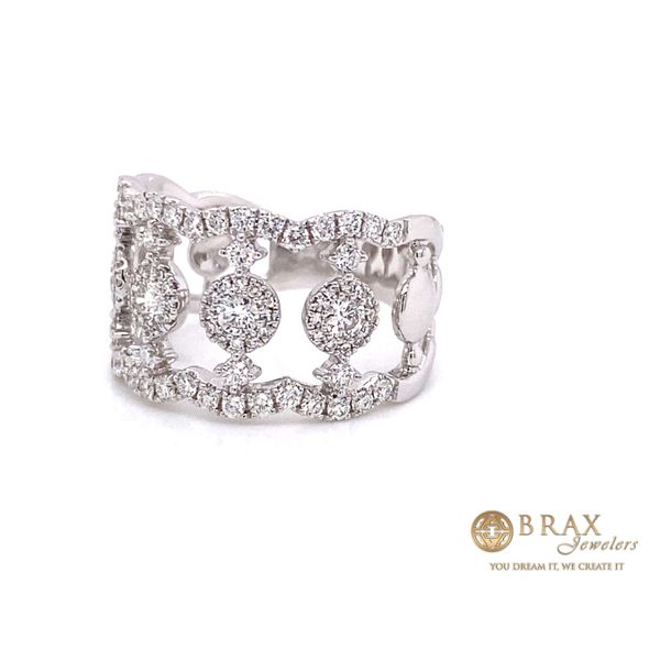 14 Karat White Gold Diamond Fashion Ring Image 2 Brax Jewelers Newport Beach, CA