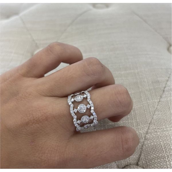 14 Karat White Gold Diamond Fashion Ring Image 5 Brax Jewelers Newport Beach, CA