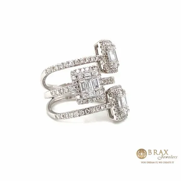 3 Diamonds Ring  Image 2 Brax Jewelers Newport Beach, CA