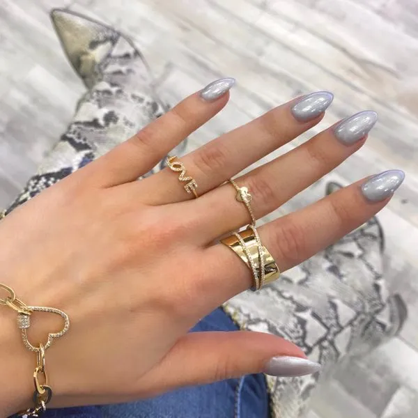 14K Yellow Gold 