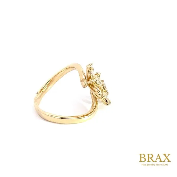 Lady's 14 Karat Yellow Gold Diamond Fashion Ring with 0.60ctw Round Diamonds, 5.10 Grams - Brax Jewelers Image 2 Brax Jewelers Newport Beach, CA