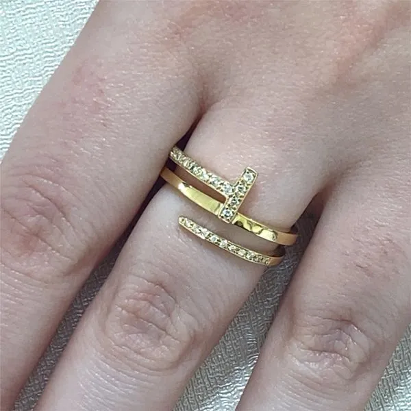 Lady's 14K Yellow Gold Diamond Fashion Ring, Size 7 with 0.18ctw Round Diamonds - Brax Jewelers Image 2 Brax Jewelers Newport Beach, CA