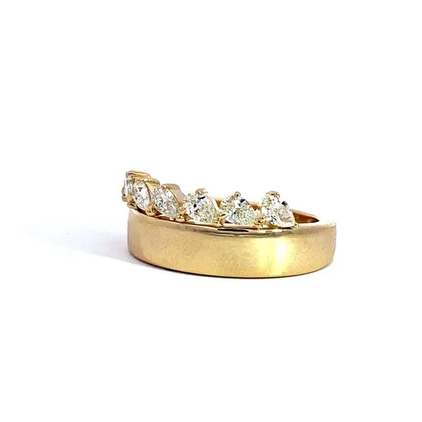 Lady's 14 Karat Yellow Gold Diamond Fashion Ring. Image 4 Brax Jewelers Newport Beach, CA