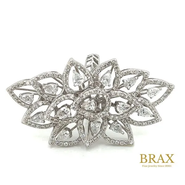 Lady's 18 Karat White Gold Fashion Ring with 2.63ctw Various Shape Diamonds - Brax Jewelers Brax Jewelers Newport Beach, CA