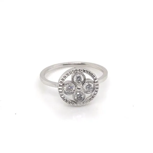 Lady's Diamond Fashion Rings 14 Karat White Gold R76989 - Brax jewelers Brax Jewelers Newport Beach, CA