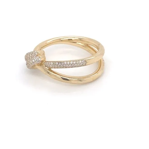 Lady's Diamond Fashion Rings 18 Karat Yellow Gold R87972 - Brax jewelers Image 3 Brax Jewelers Newport Beach, CA