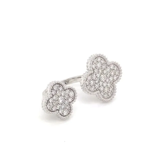 Lady's Diamond Fashion Rings 18 Karat White Gold R86297 - Brax jewelers Image 2 Brax Jewelers Newport Beach, CA